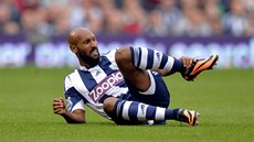 Francouzský útočník Nicolas Anelka strávil v týmu West Bromwich Albion pouhé Francouzský útočník Nicolas Anelka strávil v týmu West Bromwich Albion pouhé