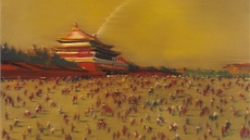 Yin Zhaoyang, Námstí, olej na plátn, 2009