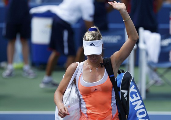 Ruská tenistka Maria Kirilenková se louí s US Open ve 3. kole.