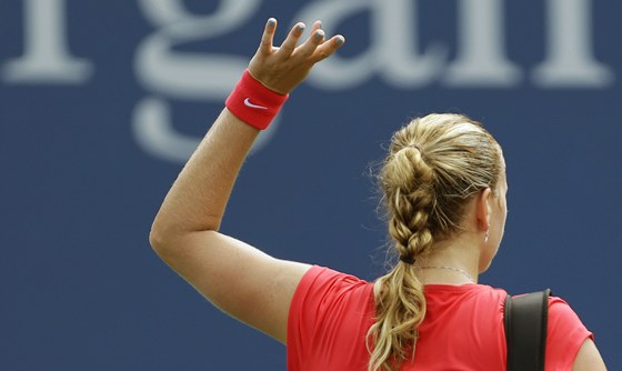 eská tenistka Petra Kvitová se louí s diváky na US Open, vypadla ve 3. kole.