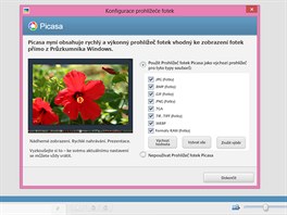 (Instalace aplikace Picasa) Pi instalaci vám Picasa nabídne i prohlíe...