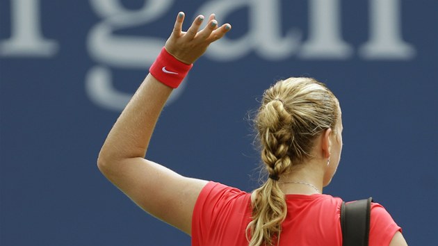 esk tenistka Petra Kvitov se lou s divky na US Open, vypadla ve 3. kole.