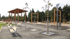 Maleický park v Praze 10 po kompletní rekonstrukci