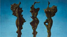 Frantiek Muzika, Ti velké larvy III v modré, 1970