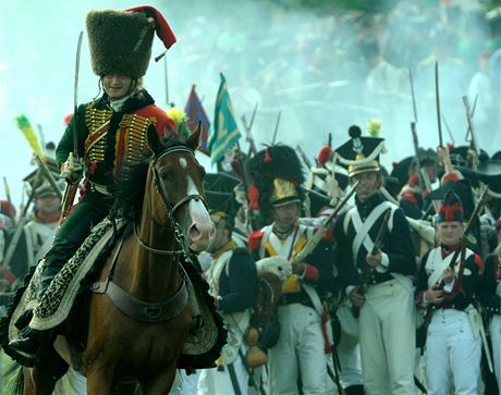 Hrab Ferdinand Antonín pispl ke konené poráce Napoleona (ilustaní foto)