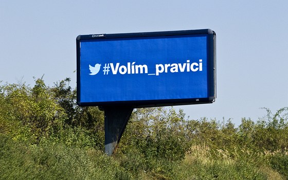 Pedvolební billboard ODS bez loga strany. (6. záí 2013)
