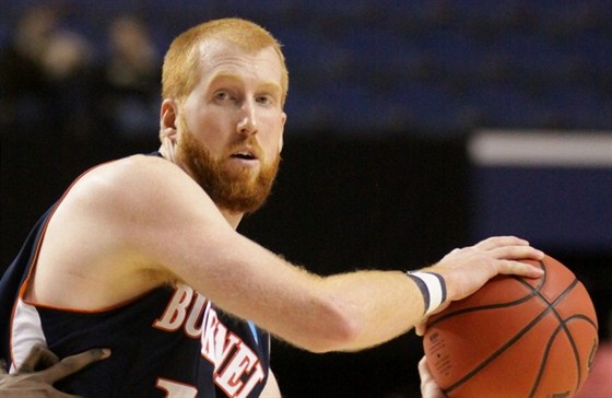 Joe Willman v dresu univerzitního celku Bucknell Bisons.