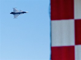 eský JAS-39 Gripen. (CIAF 2013)