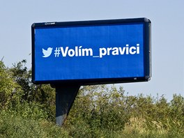 Pedvolební billboard ODS bez loga strany. (6. záí 2013)