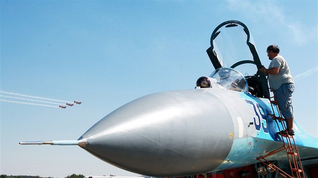 Ukrainsk Su-27 (CIAF 2013)