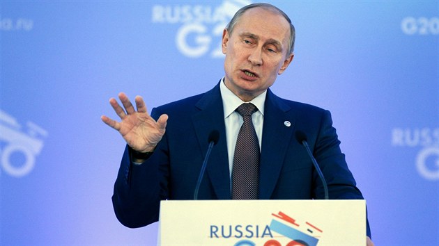 Vladimir Putin na summitu G20 (6.z)