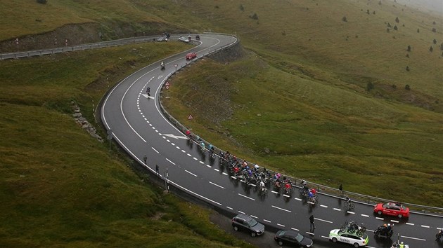 Horská etapa cyklistické Vuelty