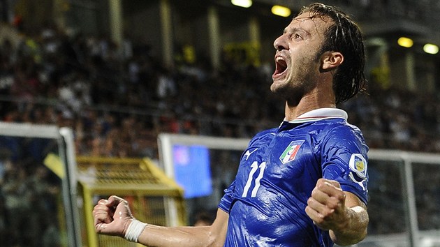 GL. Tak slav italsk tonk Alberto Gilardino, kter rozhodl kvalifikan duel s Bulharskem.