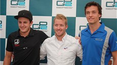 První ti v koneném poadí kvalifikace GP2 v Monze: Leimer, Bird a Palmer.