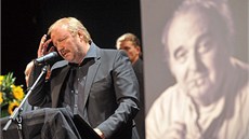 Ředidel domovské scény Jiřího Tomka Stanislav Moša ve čtvrtek hovořil na Ředidel domovské scény Jiřího Tomka Stanislav Moša ve čtvrtek hovořil na