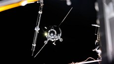 Odlet Progresu po oddlení od stanice ISS 11. ervna letoního roku.