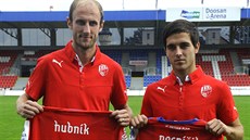 Roman Hubník (vlevo) a Martin Pospíšil se představili coby nové posily FC... Roman Hubník (vlevo) a Martin Pospíšil se představili coby nové posily FC...