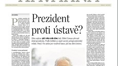 Titulní strana přílohy MF DNES Kavárna v nové podobě. 7. září 2013. Titulní strana přílohy MF DNES Kavárna v nové podobě. 7. září 2013.