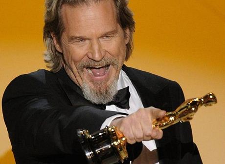 Oscar 2010 - Jeff Bridges, nejlep herec v hlavn kategorii (Crazy Heart)