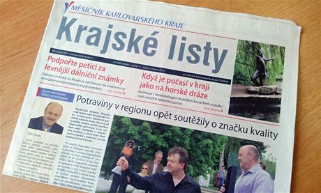 Krajské listy, msíník Karlovarského kraje.