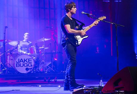 Jake Bugg na vystoupen v rmci iTunes festivalu v londnskm klubu Roundhouse.