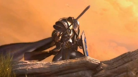 Ilustraní fotografie z úvodní animace pro Warcraft 3