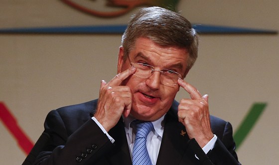 Nov pedseda Mezinrodnho olympijskho vboru Thomas Bach neskrval po