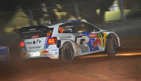 Andreas Mikkelsen pi Australské rallye