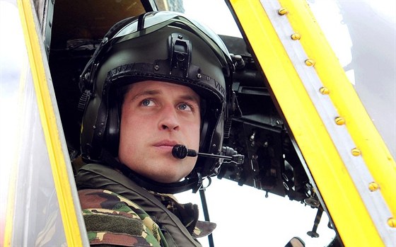 Princ William slouil u záchranné jednotky RAF sedm let.