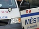 Vozidlo Mstsk policie v Jaromi-Josefov.