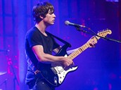 Jake Bugg na vystoupen v rmci iTunes festivalu v londnskm klubu Roundhouse.