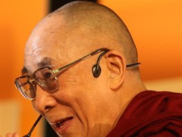 Dalajlama v Praze v záí 2013