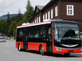 Testovací jízda pro zákazníka z Karlovy Studánky na Ovárnu.