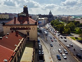 Ze stechy kavárny se nabízí nkolik fascinujících výhled.