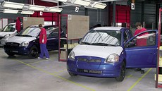 Kontrola kvality v logistickém centru Toyoty v Zeebrugge