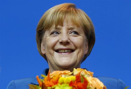 Kancléka Angela Merkelová má po zveejnní prvních výsledk parlamentních