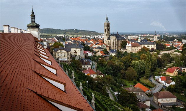 Kutná Hora z ve Jezuitské koleje.