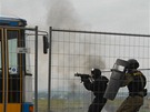 Zsah policejnch protiteroristickch jednotek na Dnech NATO v Ostrav