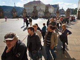 V sobotu na Den eské státnosti se pro veejnost otevel Praský hrad.