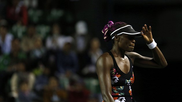 TAK SE TADY MJTE... Venus Williamsov prv prohrla zpas s eskou tenistkou Petrou Kvitovou a na turnaji v Tokiu kon.