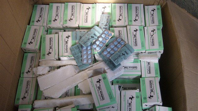 Celnci objevili tm 200 tisc padlk tablet na poruchu erekce. Stejn mnostv originlnch pilulek by vrobci prodali tm za 87 milion.