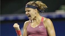 Lucie Šafářová se raduje z postupu přes Samanthu Stosurovou. V Tokiu si zahraje Lucie Šafářová se raduje z postupu přes Samanthu Stosurovou. V Tokiu si zahraje