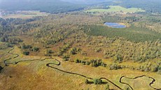 Národního parku Šumava provádí v těchto dnech letecké monitorování a... Národního parku Šumava provádí v těchto dnech letecké monitorování a...