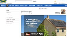 IKEA v Británii začala prodávat solární panely. IKEA v Británii začala prodávat solární panely.