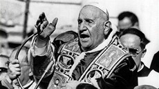 Pape Jan XXIII. (pvodním jménem Ange Joseph Roncalli) na snímku z íjna 1962