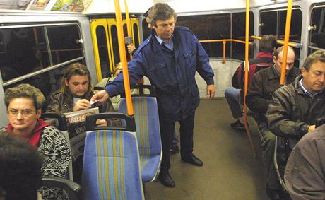 Revizor v ostravké tramvaji (il. foto)