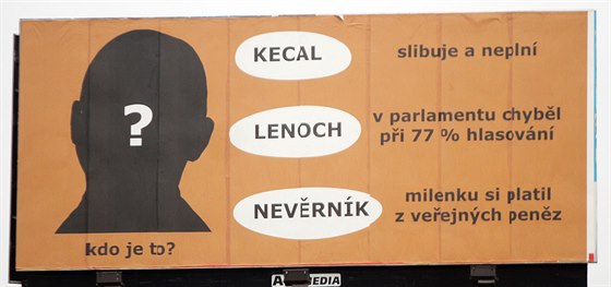 Billboardy, které se objevily na jihu Moravy. Podle agentury A.C.E. Media,...