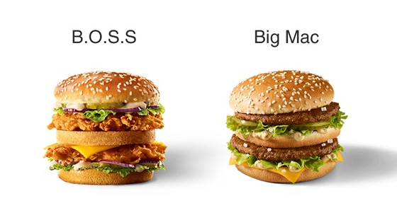 Sendvie B.O.S.S a Big Mac