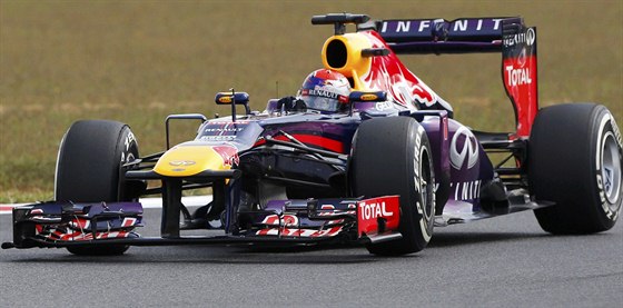 Sebastian Vettel ze stáje Red Bull v kvalifikaci Celké ceny Koreje.