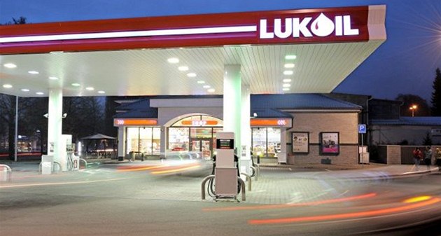 Benzinová stanice Lukoil